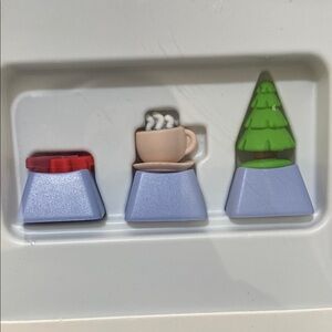 Figural key cap pack